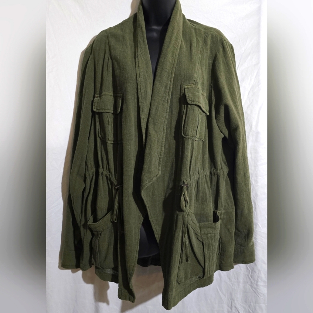 NWT TORRID DRAPE FRONT ANORAK JACKET